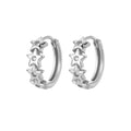 Rainbow Zircon Earring for Women Stainless Steel Hoop Earring 2024 New Trending Luxury Aesthetic Accesorios Jewelry aretes mujer Vera Lux