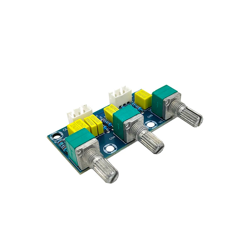 Diy Electronic PCB Board Passive Tone Board Amplifier Preamp Power Module Low High Sound Amplifier Board Adjustment Electonic Whatever the Treasure