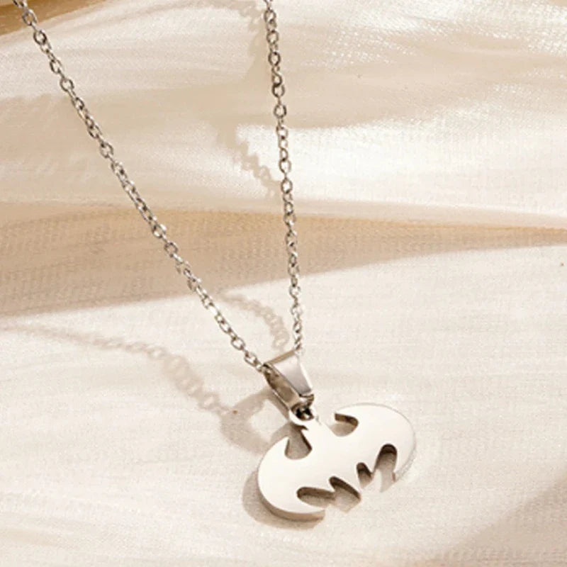 1pcs Men's Necklace Fashion Trend Personality Bat Pendant Necklace Pendant Daily Commute Casual Simple Accessories Vera Lux