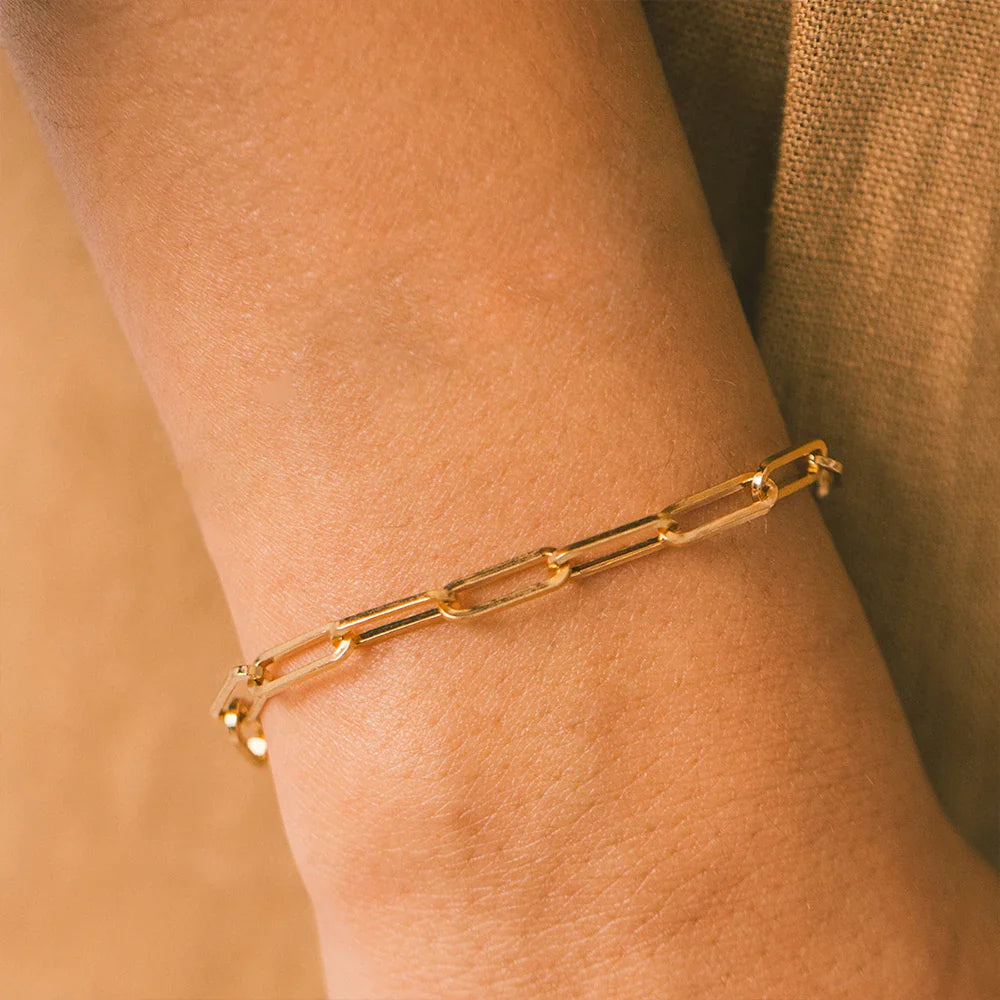 Bracelet for Women Curb Cuban Link Chain Stainless Steel Womens Bracelets Chains Davieslee Jewelry Vera Lux