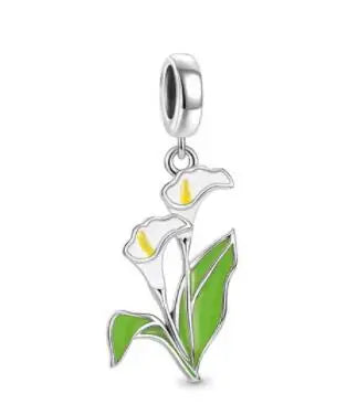 2026 925 Silver Flower, Butterfly, Highland Cow, Motorcycle Pendant Fit European Original Bracelet DIY Jewelry Exquisite Jewelry Vera Lux