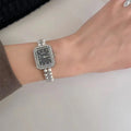Pearl Studded Strap Women Watch Luxury Ladies Gift Bracelet Watch Fashion Quartz Wristwatches Dropshipping Relojes Para Mujer Vera Lux
