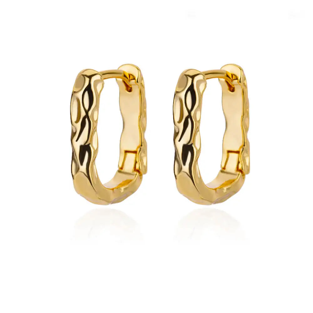 Luxury Blue Zircon Earrings For Women Stainless Steel Earrings 2024 Trending New Design Goth Jewelry aretes mujer Vera Lux