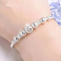 charms 925 sterling silver Luxury lucky Beads bracelets Bangles for women fashion classic party wedding jewelry Adjustable Vera Lux