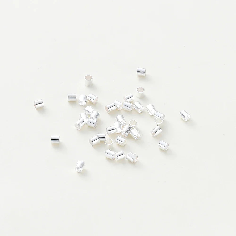 100pcs/lot 1.5/2/2.5mm 14K/18K Gold Color Plated Brass Positioning Beads for DIY Bracelet Necklace Jewelry Making Accessories Vera Lux