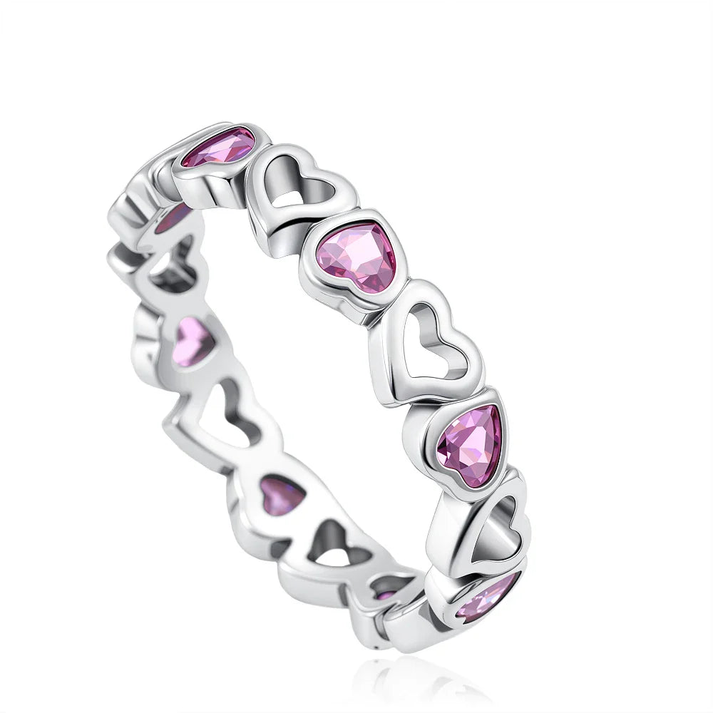 2026 Hot Selling 925 Silver Cute Puppy Flower Elephant Clover Ring Suitable for Wedding Rings, Jewelry Gifts Vera Lux