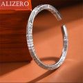 ALIZERO 925 Sterling Silver Men Open Bracelet Bohemian Möbius Loop Bracelet For Women Totem Trendy Jewelry Accessories Vera Lux