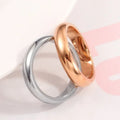 4mm Stainless Steel Plain Comfort Fit Wedding Band Ring for Women Men Size 4-12 Vera Lux