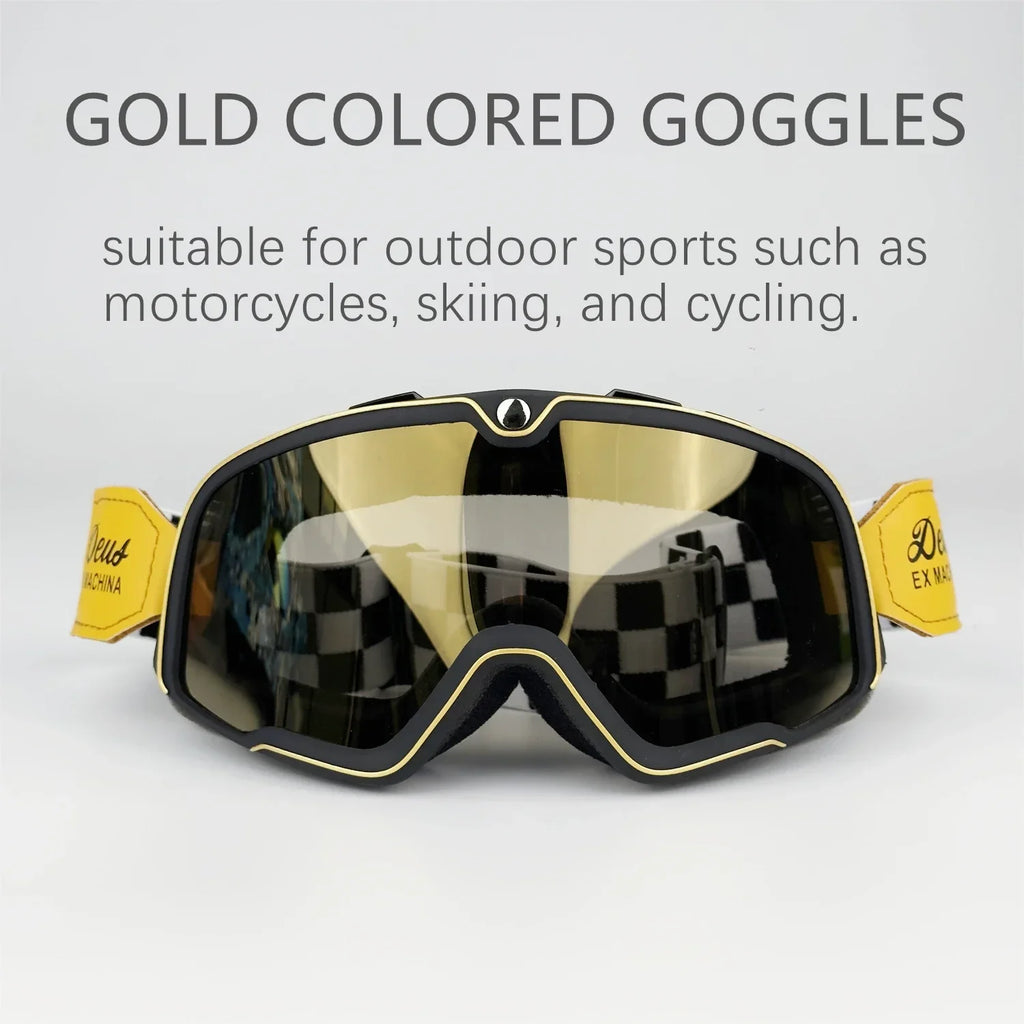 Retro Goggles Motocross BikerZoneZ