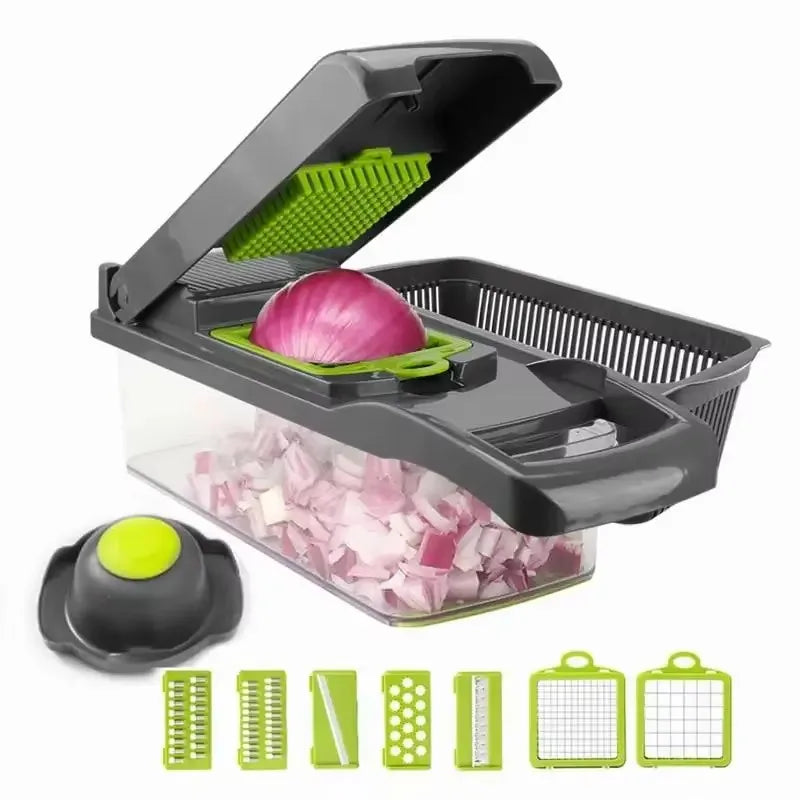 Vegetable Chopper Multifunctional Grater Cutter Kitchen Accessories Manual Fruit Slicer Potatos Shredders Cheese Onions Slicers Whatever the Treasure