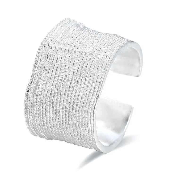 925 Sterling Silver Irregular Geometry Rings For Women Jewelry Accessories Wholesale   Jewellery Vera Lux