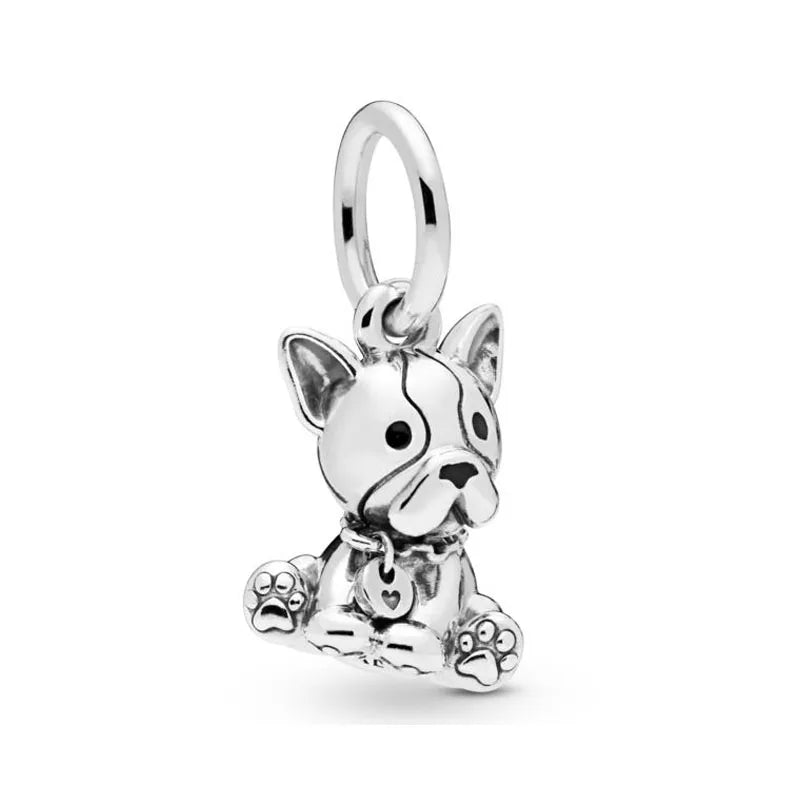 2026 New S925 Silver Robot Cross Digital Pendant, Suitable for Original Bracelets, DIY Accessories, Women's Charm Jewelry Gifts Vera Lux