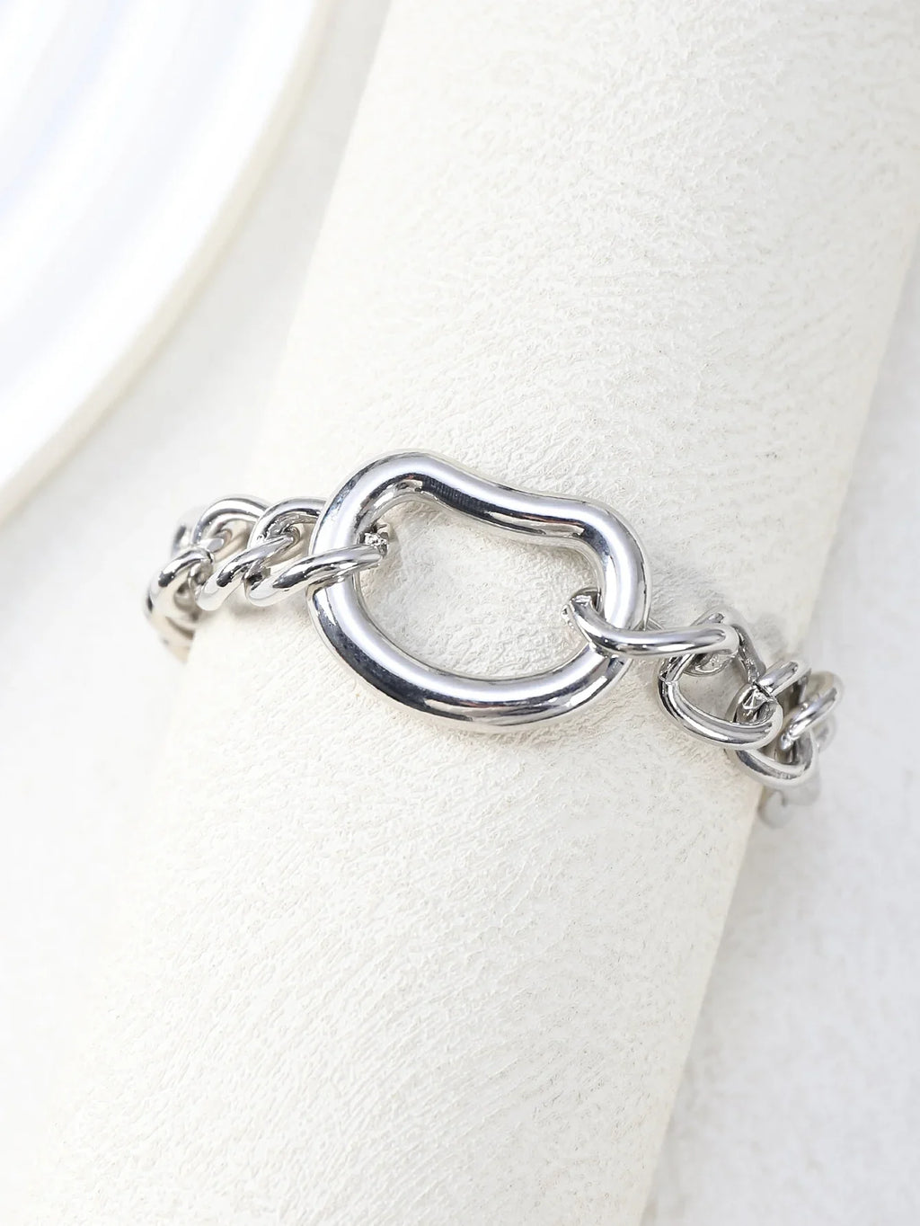 Irregular Geometric Circle Chain Bracelets for Women Fashion Gold Silver Color Stainless Steel Bracelet Waterproof Jewelry Vera Lux