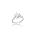 Rotating Sun Opal Ring For Women Stainless Steel Retro Charm Adjustable Open Rings Party Jewelry Best Friend Gift Bijoux Femme Vera Lux