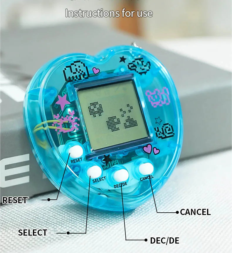Virtual Electronic Pets Nostalgic Handheld Game Console Toy Electronic Digital  Animals Kid Play Game Boy Whatever the Treasure
