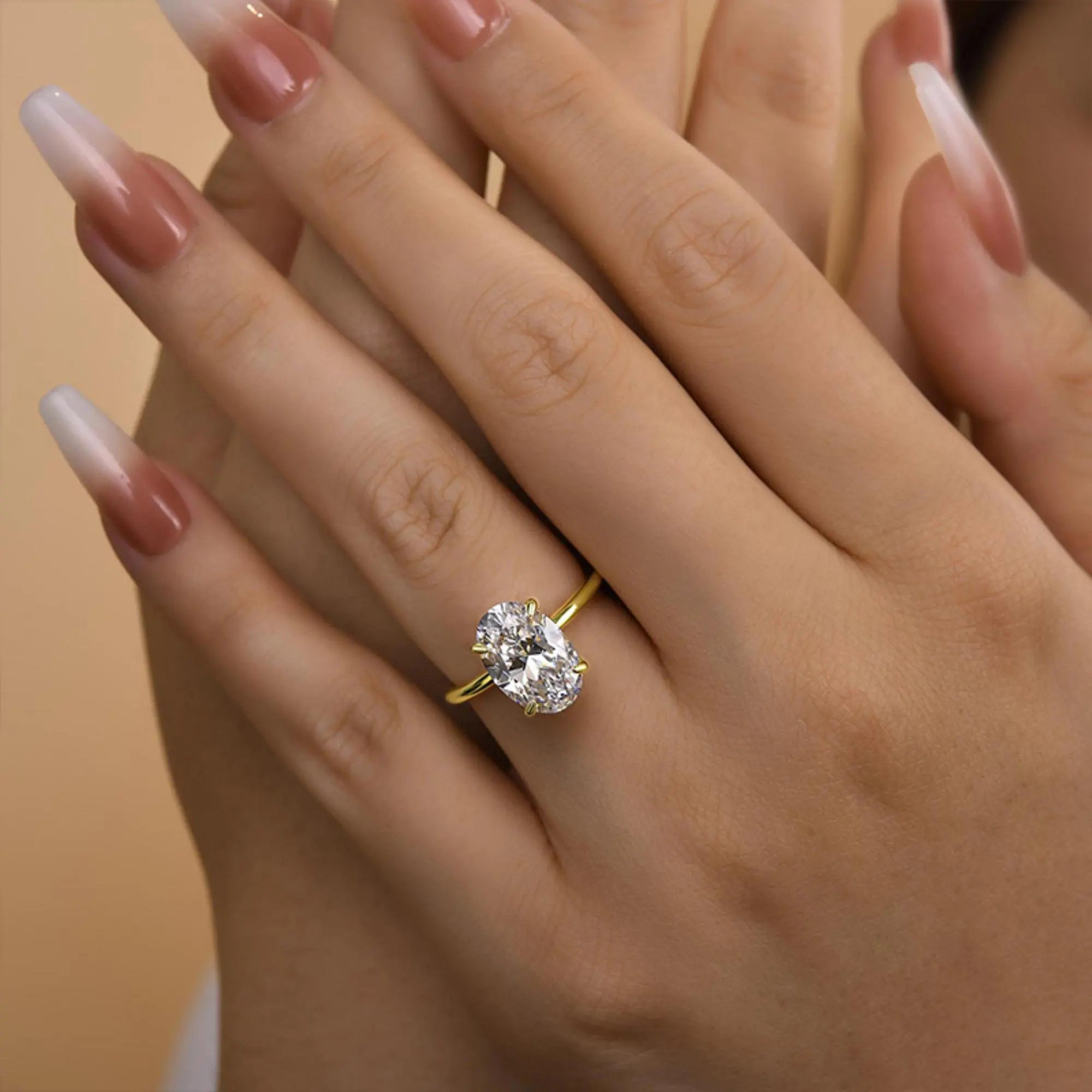 925 Sterling Silver Luxury Shiny 1-8CT Zircon Engagement Ring Wedding Band For Women Promise Eternity Ring Fine Jewelry Gift Vera Lux