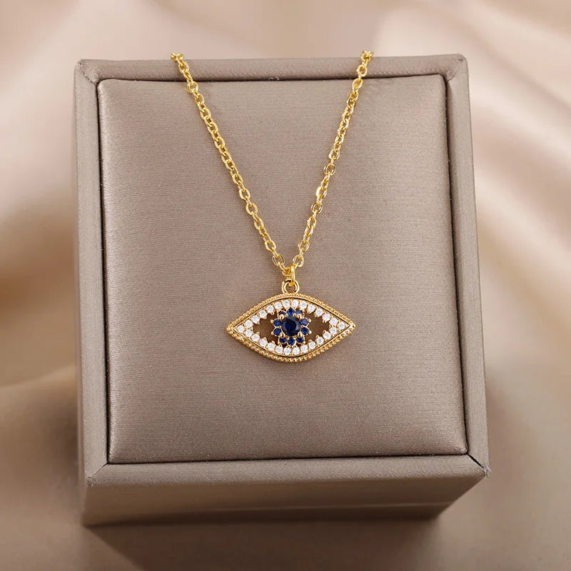 Stainless Steel Dragonfly Necklaces For Women 18K Gold Plated DragonflyPendants Choker  Insect Jewelry Gift Vera Lux