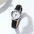Fashion Small Dial Women Watches Casual Leather Band Quartz Watch Vera Lux