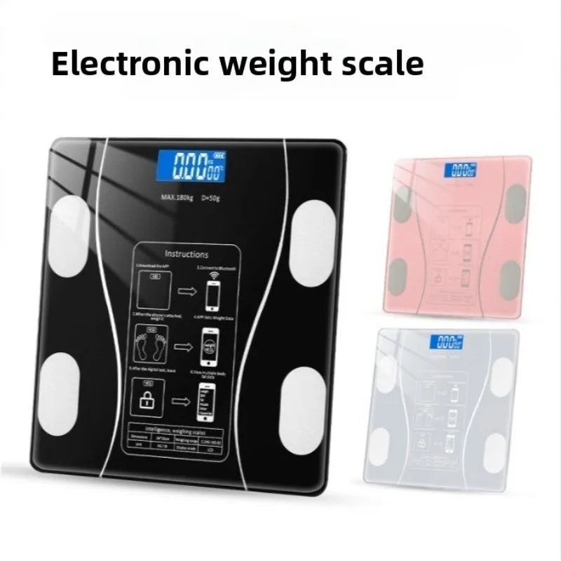 Electronic scale - Home-use, simple charging model, precise measurement, monitoring, healthy weight scale, body fat scale Whatever the Treasure