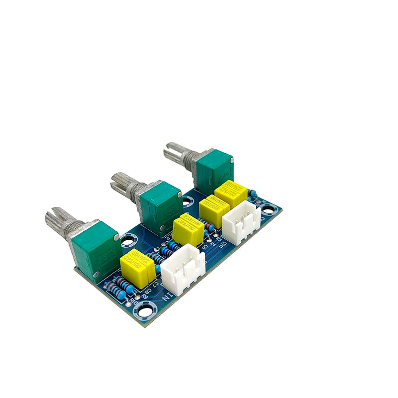 Diy Electronic PCB Board Passive Tone Board Amplifier Preamp Power Module Low High Sound Amplifier Board Adjustment Electonic Whatever the Treasure