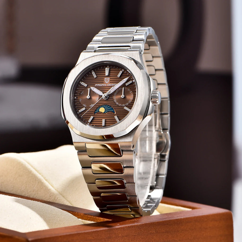 2024 New PAGANI DESIGN Women's Watches Luxury Watch For Women Quartz Wristwatch Ladies Sapphire Waterproof Exquisite Gift Clock Vera Lux