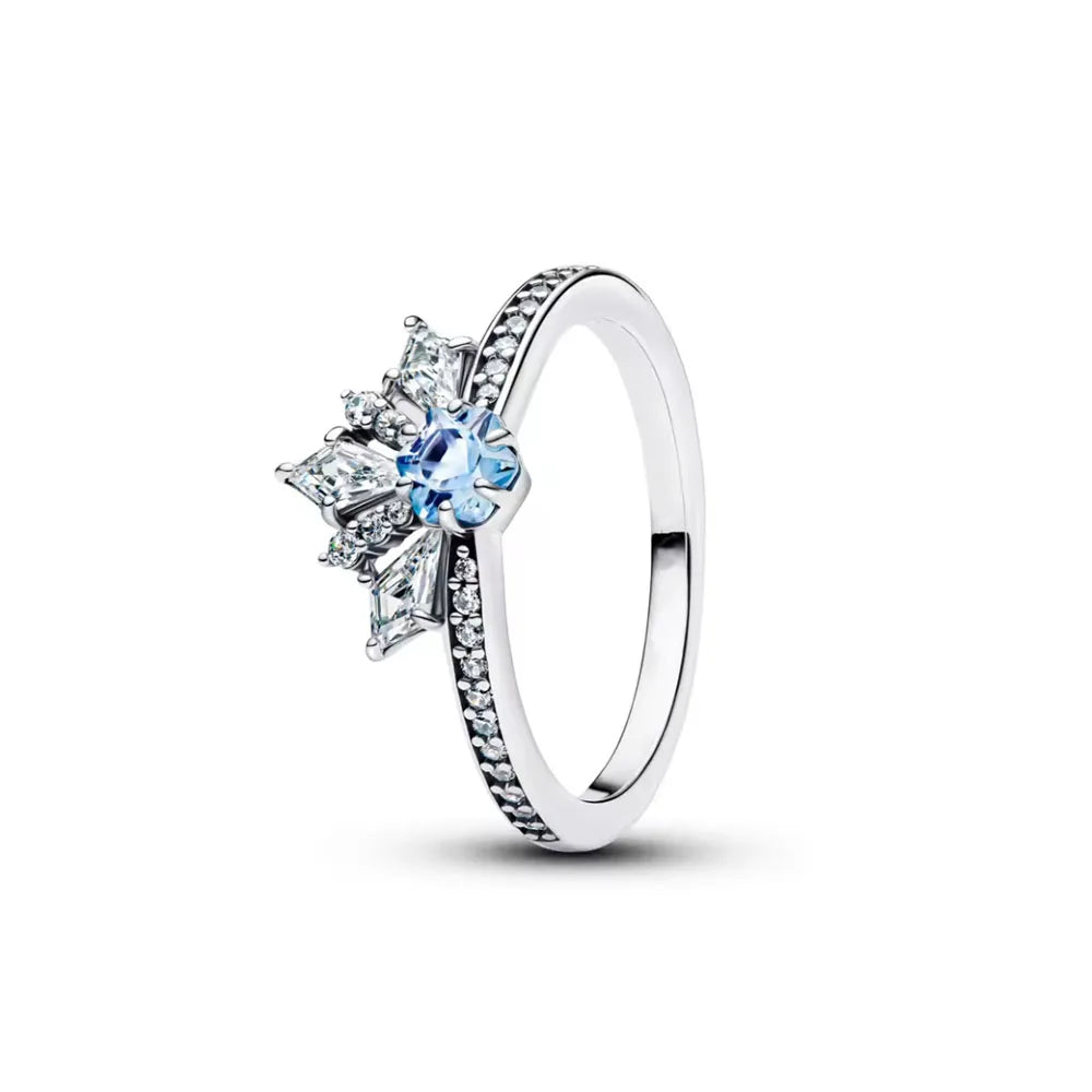 2026 Hot Selling 925 Sterling Silver Heart-Shaped Butterfly Flower Ring, Exquisite and Charming Jewelry Gift for European Women Vera Lux