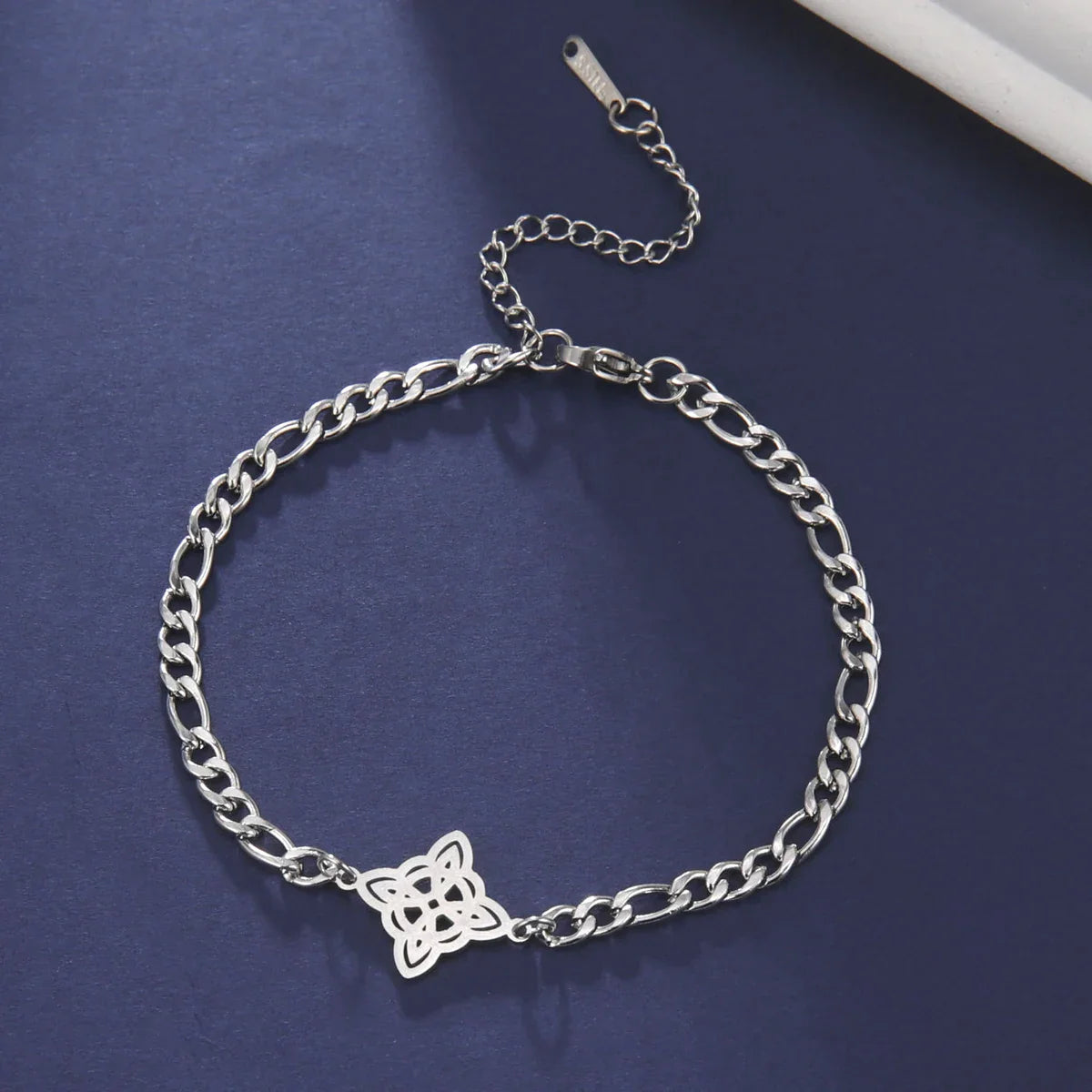 Hollow Chinese Knot Charms Bracelets Witch Knot Chain Bracelet Women Men Vintage Love Jewelry Gifts Vera Lux