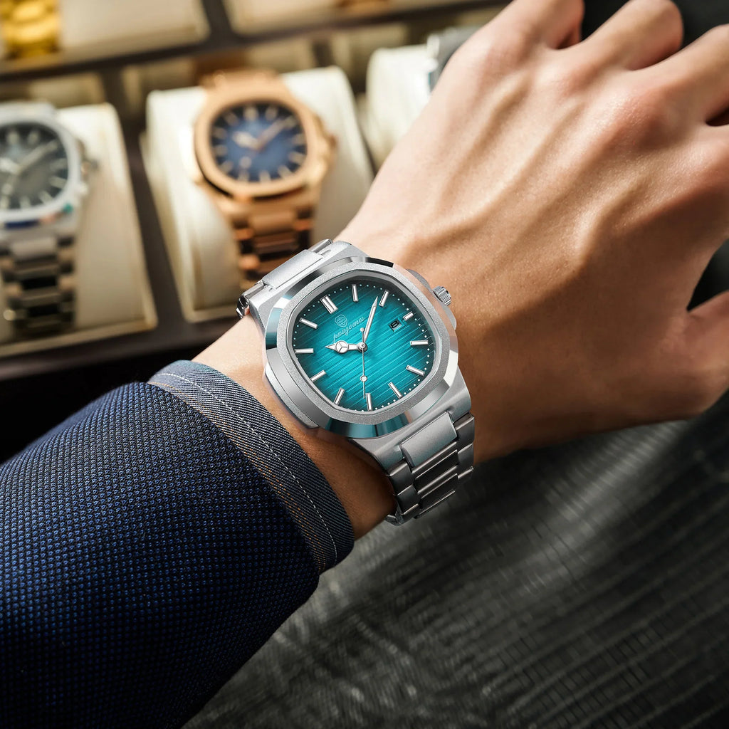 2026 New Men Watch Quartz Waterproof Male Clock Business Watch Mens Watches Top Brand Luxury Watch Men Chronograph reloj hombre Vera Lux