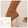 Snake Chain Anklet for Women Girls Adjustable Summer Beach Chain Anklet Bracelet Mother's Day Gifts Stainless Steel Not Allergic Vera Lux