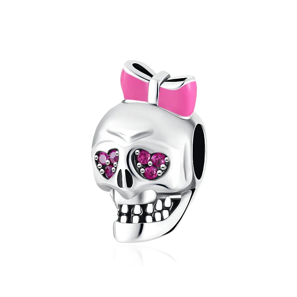 2026 Spring Pink Series Ballon Butterfly Flower Pendant Fit S925 European 925 Sterling Silver Bracelet Bangles Necklace Vera Lux
