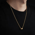 Stainless Steel Personalized Cylindrical Small Waist Necklace Simple And Casual Style Collarbone Chain Versatile Accessories Vera Lux