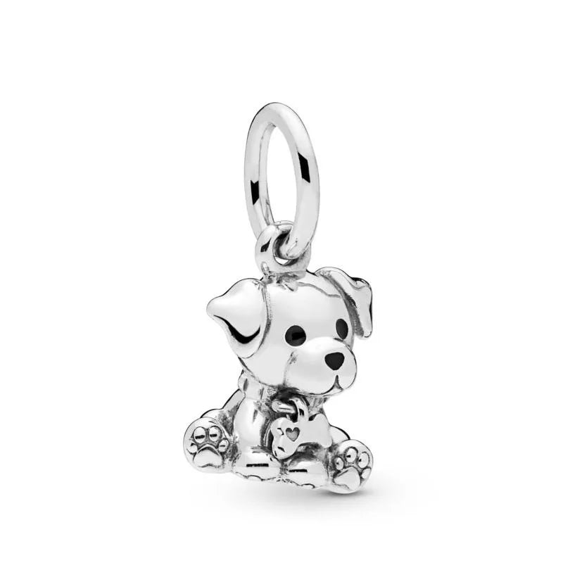 2026 New S925 Silver Robot Cross Digital Pendant, Suitable for Original Bracelets, DIY Accessories, Women's Charm Jewelry Gifts Vera Lux