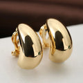 New French Light Luxury Droplet Shaped Ear Clip with No Ear Holes, High Grade, Simple and Smooth Female Earrings Accessories Vera Lux