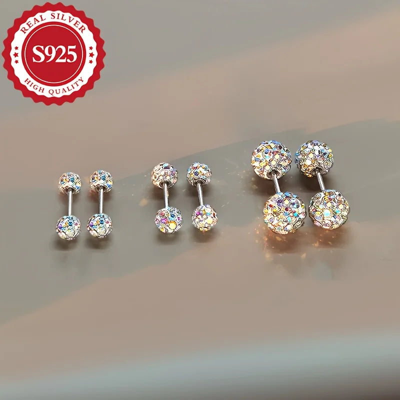 S925 Silver Stud Earrings for Women, Penguin Shape, Party Accessories Vera Lux