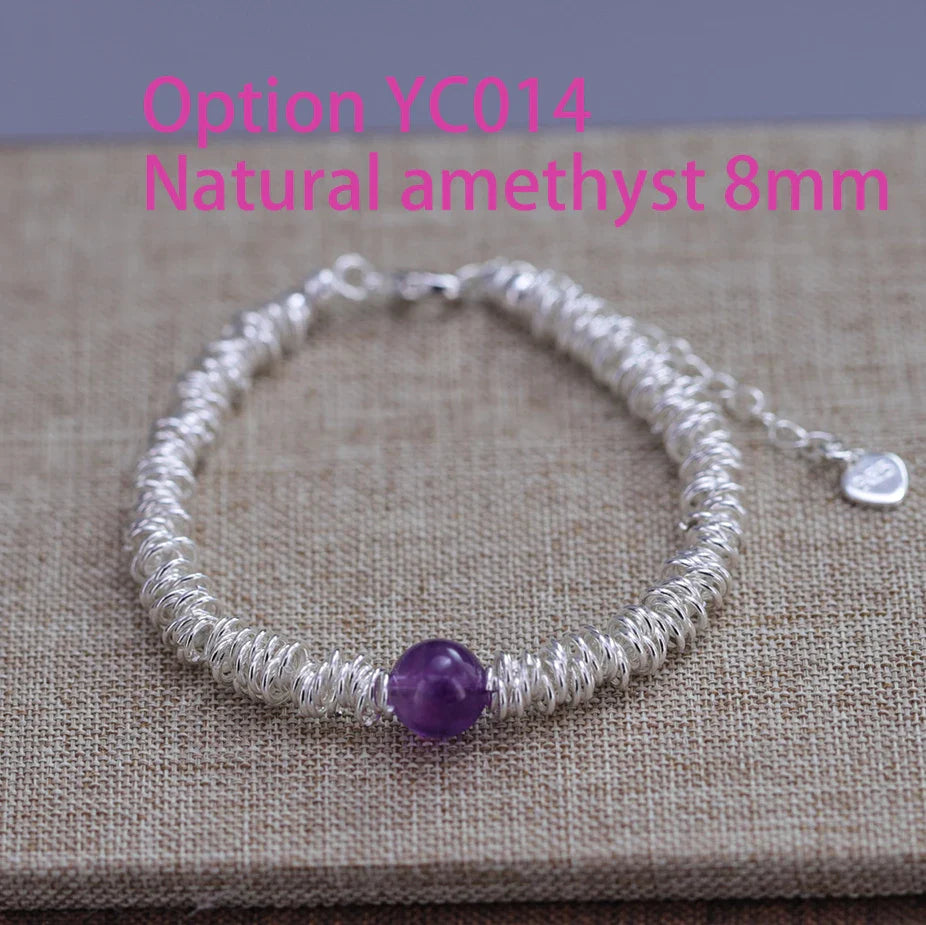 925 Sterling Silver Star Bead Bracelet For Women Fragmented Silver Sweet Romantic Versatile Trend Jewelry Gifts Dropshipping Vera Lux