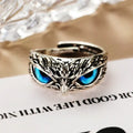 Fashion Charm Vintage Owl Ring for Men Women Cute Animals Owl Youth Gothic Rings Jewelry Accessories Gifts Femstylo