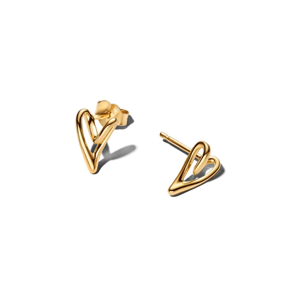 2026 New 925 Silver Elephant Cherry Blossom Butterfly Heart Earrings, a delicate choice for women's fashion jewelry Vera Lux