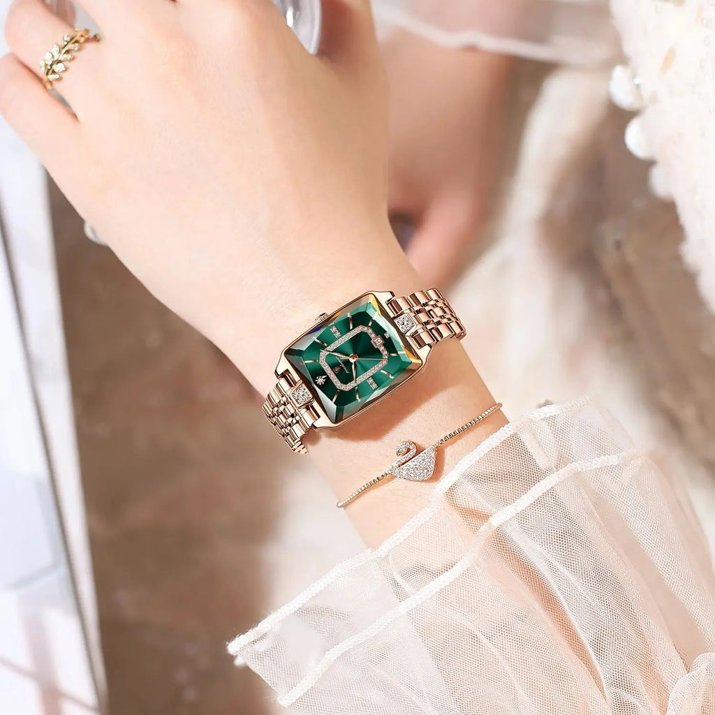 POEDAGAR Luxury Brand Ladies Wristwatch Waterproof Stainless Steel Date Women Watch Casual Fashion Quartz Women’s Watches Reloj Vera Lux
