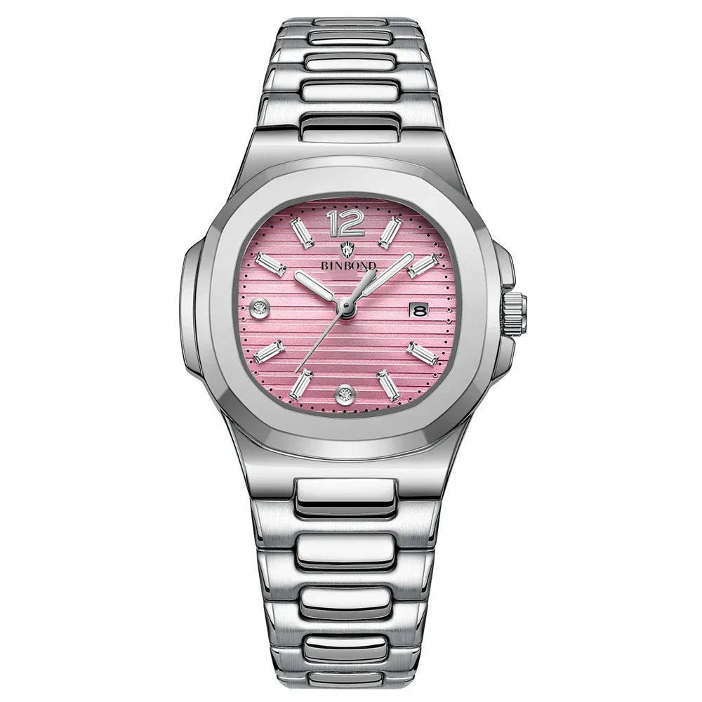 31mm New Digital Fashion Quartz Wristwatches Ladies Watches For Woman Luxury Small Gold Diamond Watch Women Clock Reloj Muje Vera Lux