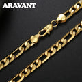 Aravant 925 Silver 18K Gold 8mm Necklace Chains For Men Women Fashion Jewelry Vera Lux