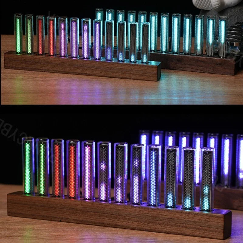 Electronic Music Rhythm Spectrum Lamp LED Pickup Spectrum Lamp Glow Tube  Desktop Decoration Gift Whatever the Treasure