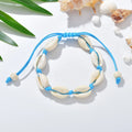 Summer Beach Shell Anklet For Women Bohemian Braided Rope Adjustable  Chain Bangle Girls Leisure Vacation Jewelry Vera Lux