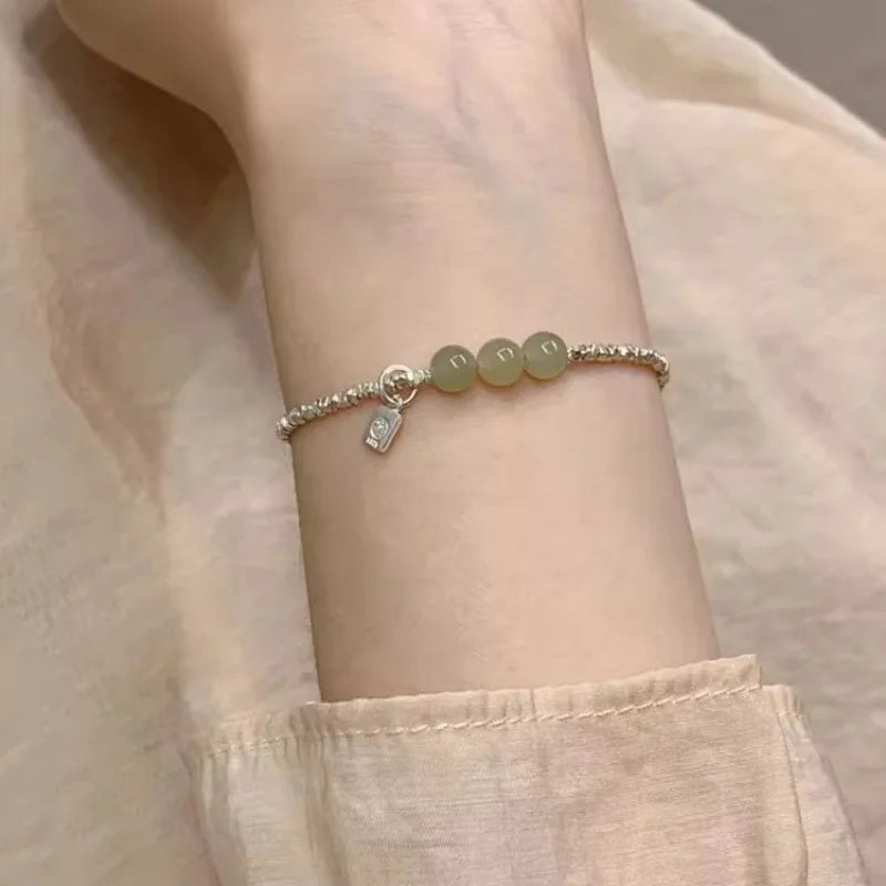 925 Sterling Silver Star Bead Bracelet For Women Fragmented Silver Sweet Romantic Versatile Trend Jewelry Gifts Dropshipping Vera Lux