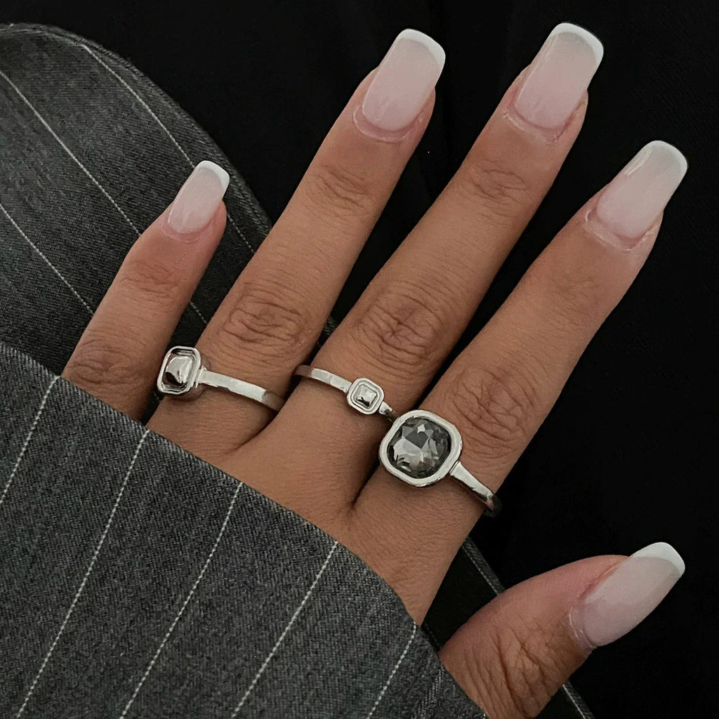 Top Quality Irregular Crystal Rings for Women Wedding Bride Elegent Stone Ring for Women Christmas Mothers' Day Gifts Vera Lux