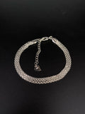 Sterling Silver plated Thai Silver Bracelet for Women Vintage Geometric Heart Love Lucky Punk Jewelry 2023 New Dropship Vera Lux