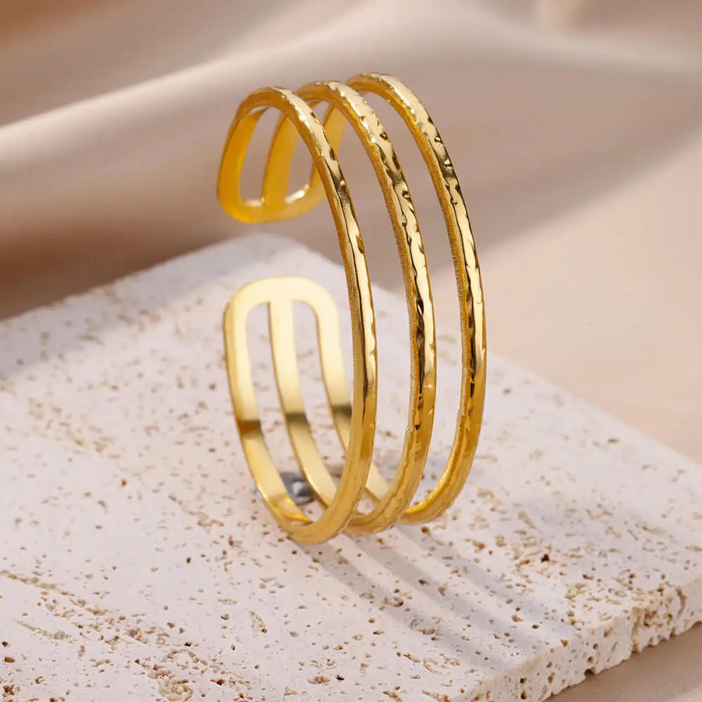 Jesus Bangles Bracelet for Women Stainless Steel Gold Color Luxury Bracelets New Trend Wedding Jewelry pulseras mujer bijoux Vera Lux