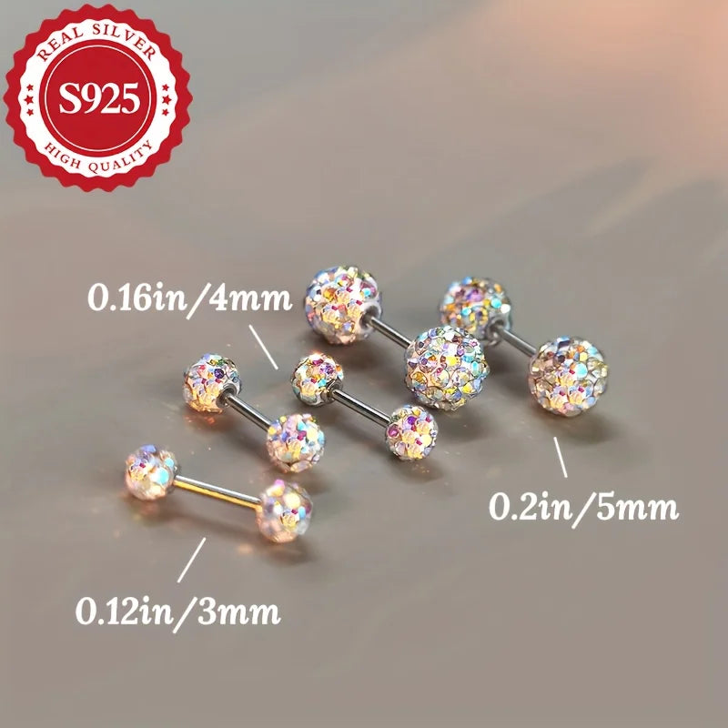 S925 Silver Stud Earrings for Women, Penguin Shape, Party Accessories Vera Lux