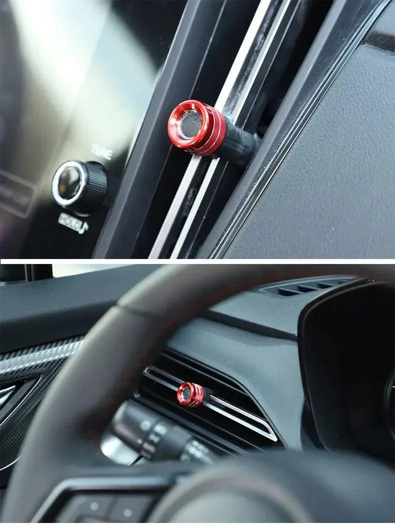 SFB CNC Central and Outer AC Knobs for 2022+ WRX StickerFab