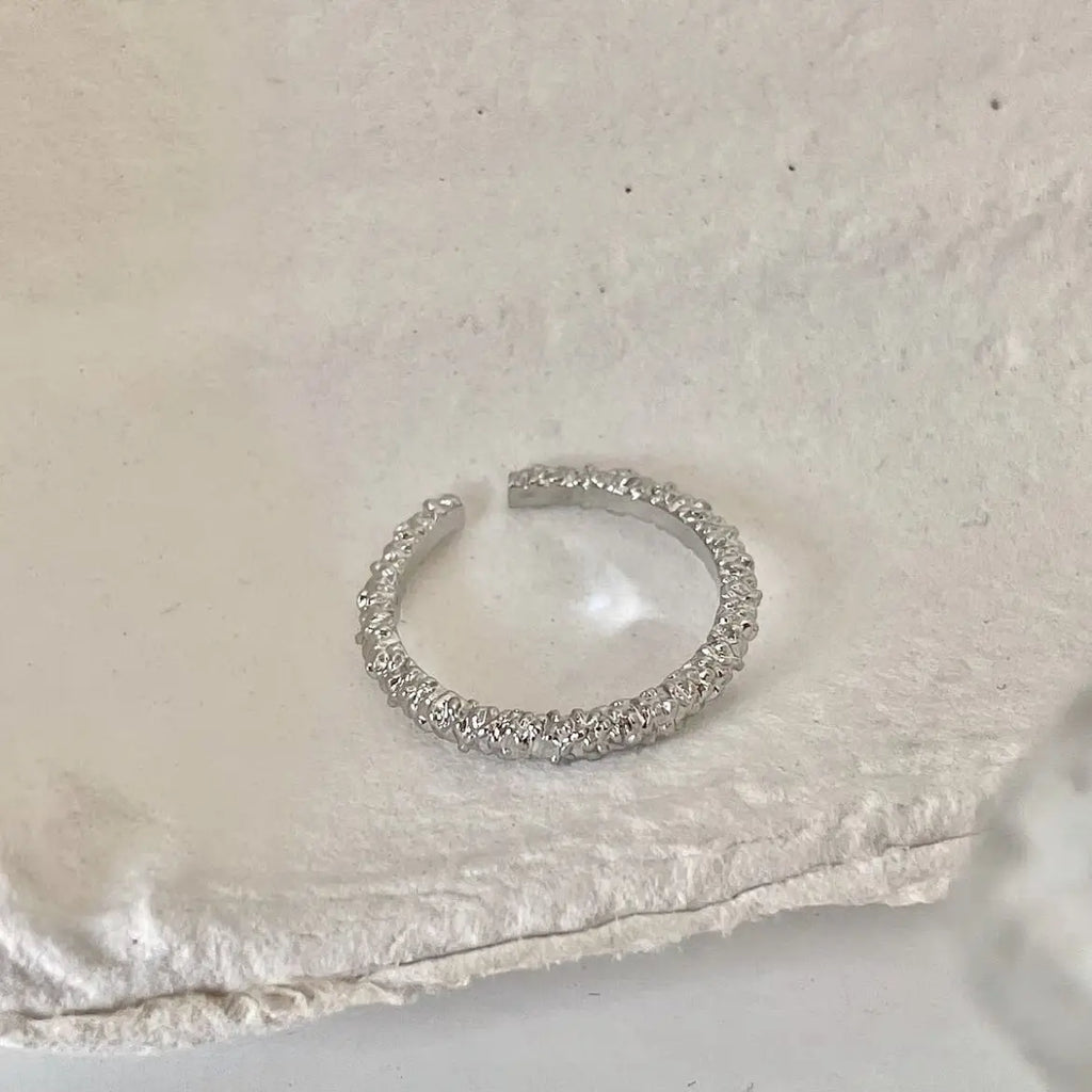 925 Sterling Silver Irregular Rings For Women Wedding Vintage Luxury Fine Jewelry Accessories Wholesale Jewellery Money 925 Vera Lux