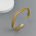 New crown shape stainless steel gold plated 18K bracelet, high quality waterproof silver jewelry, couple gift Vera Lux